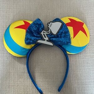 Disney PIXAR Luxo Jr. Lamp And Pixar Ball MINNIE MOUSE Ears Headband